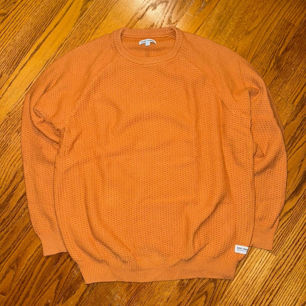 Banks Journal Brown Tan Sweater size L